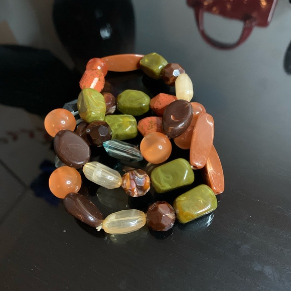 Classy&Vintage 3 beads bracelets🤎 - Picture 3 of 5